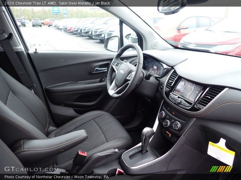 Satin Steel Metallic / Jet Black 2020 Chevrolet Trax LT AWD