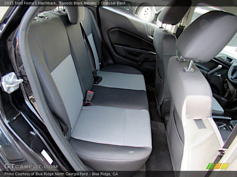 Rear Seat of 2015 Fiesta S Hatchback