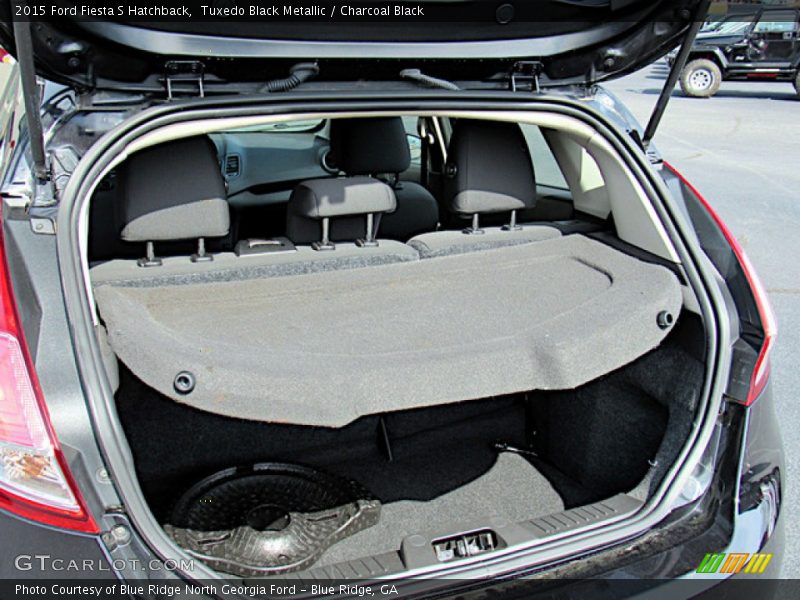  2015 Fiesta S Hatchback Trunk