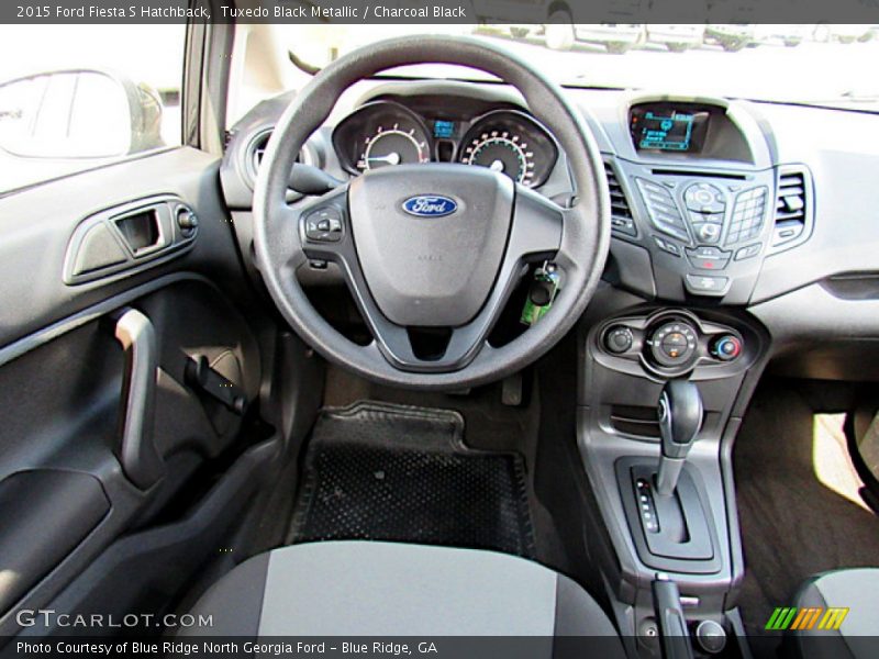 Dashboard of 2015 Fiesta S Hatchback