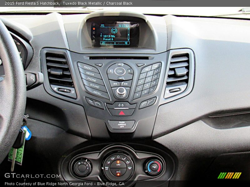 Controls of 2015 Fiesta S Hatchback