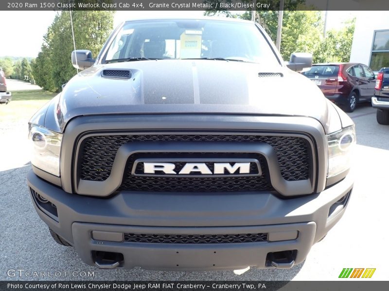 Granite Crystal Metallic / Black/Diesel Gray 2020 Ram 1500 Classic Warlock Quad Cab 4x4
