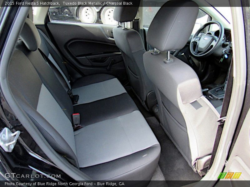 Rear Seat of 2015 Fiesta S Hatchback