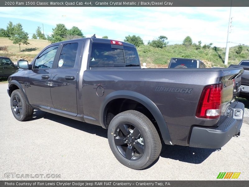 Granite Crystal Metallic / Black/Diesel Gray 2020 Ram 1500 Classic Warlock Quad Cab 4x4