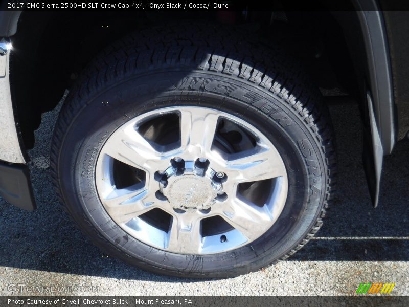 Onyx Black / Cocoa/­Dune 2017 GMC Sierra 2500HD SLT Crew Cab 4x4