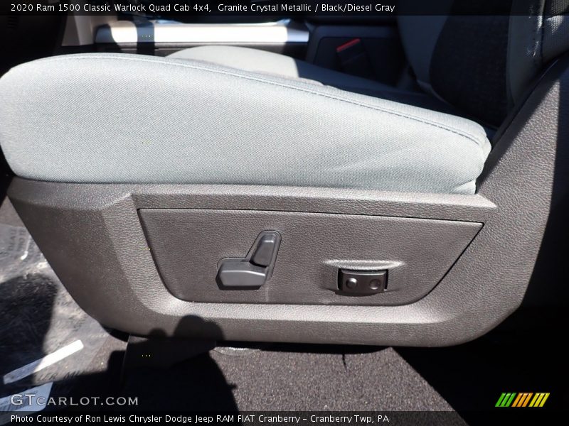 Granite Crystal Metallic / Black/Diesel Gray 2020 Ram 1500 Classic Warlock Quad Cab 4x4