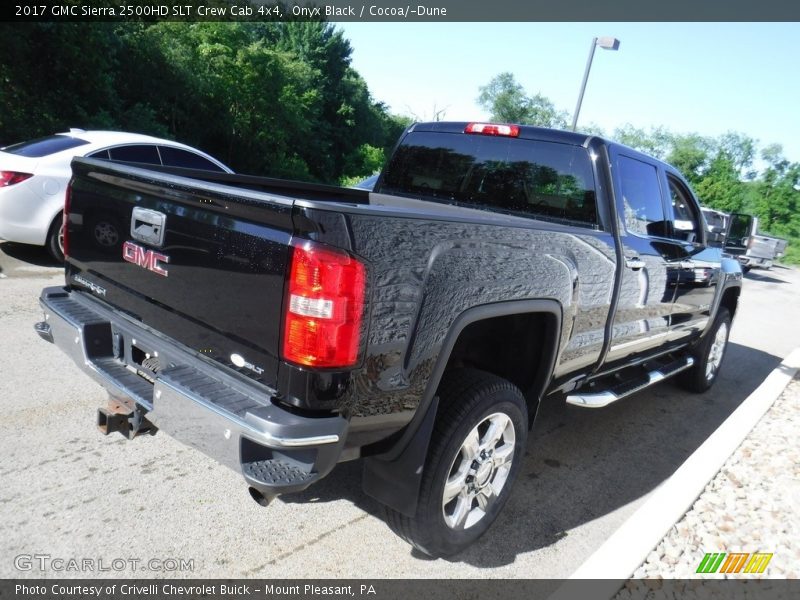 Onyx Black / Cocoa/­Dune 2017 GMC Sierra 2500HD SLT Crew Cab 4x4