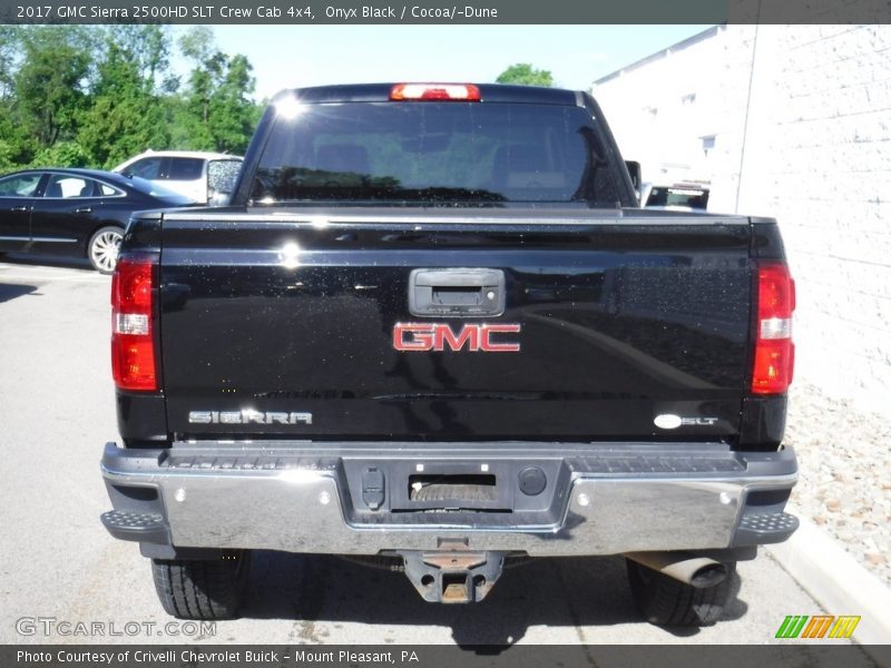 Onyx Black / Cocoa/­Dune 2017 GMC Sierra 2500HD SLT Crew Cab 4x4