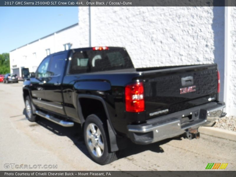 Onyx Black / Cocoa/­Dune 2017 GMC Sierra 2500HD SLT Crew Cab 4x4