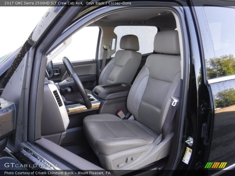Onyx Black / Cocoa/­Dune 2017 GMC Sierra 2500HD SLT Crew Cab 4x4
