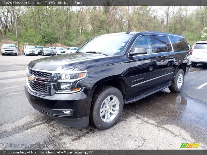Black / Jet Black 2020 Chevrolet Suburban LT 4WD
