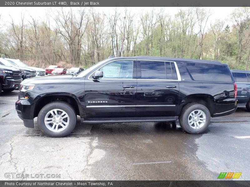 Black / Jet Black 2020 Chevrolet Suburban LT 4WD