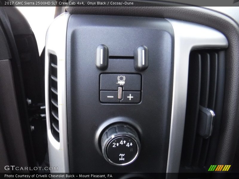 Onyx Black / Cocoa/­Dune 2017 GMC Sierra 2500HD SLT Crew Cab 4x4