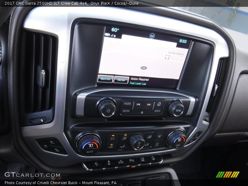 Onyx Black / Cocoa/­Dune 2017 GMC Sierra 2500HD SLT Crew Cab 4x4