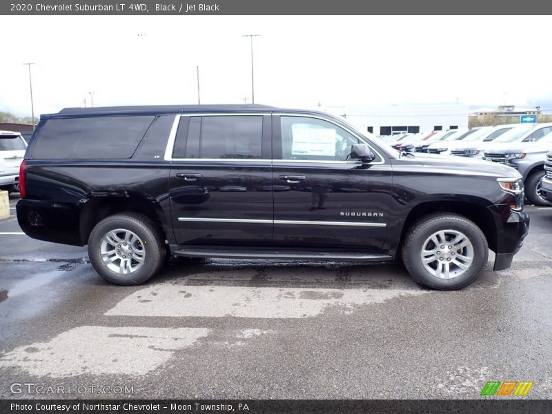 Black / Jet Black 2020 Chevrolet Suburban LT 4WD