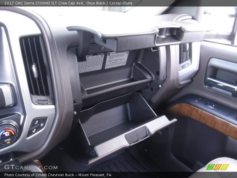 Onyx Black / Cocoa/­Dune 2017 GMC Sierra 2500HD SLT Crew Cab 4x4
