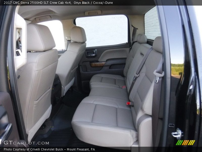 Onyx Black / Cocoa/­Dune 2017 GMC Sierra 2500HD SLT Crew Cab 4x4