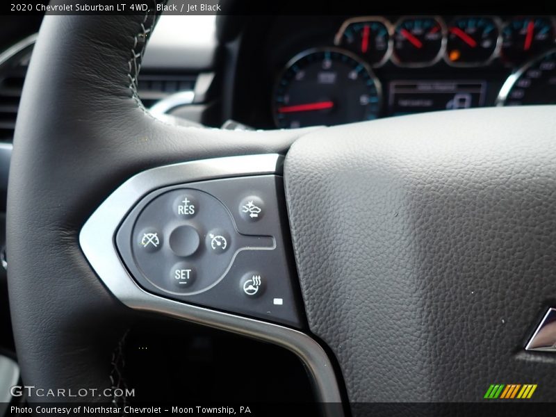 Black / Jet Black 2020 Chevrolet Suburban LT 4WD