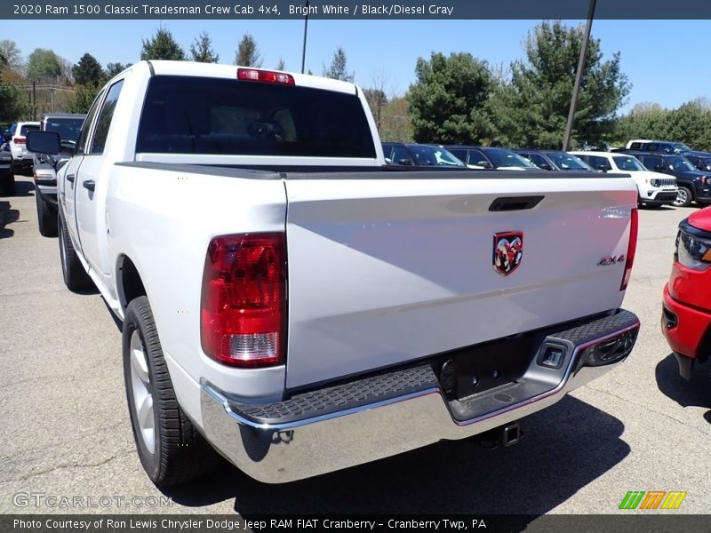 Bright White / Black/Diesel Gray 2020 Ram 1500 Classic Tradesman Crew Cab 4x4