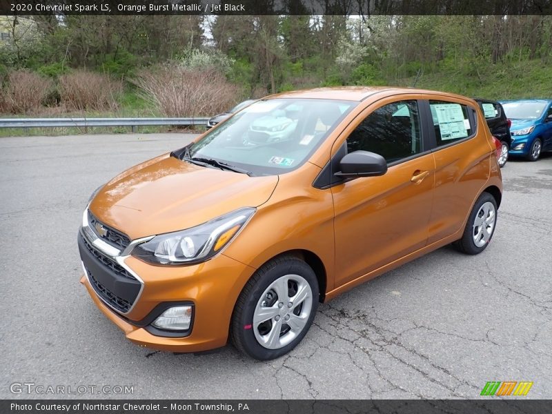 Orange Burst Metallic / Jet Black 2020 Chevrolet Spark LS