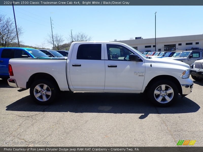Bright White / Black/Diesel Gray 2020 Ram 1500 Classic Tradesman Crew Cab 4x4