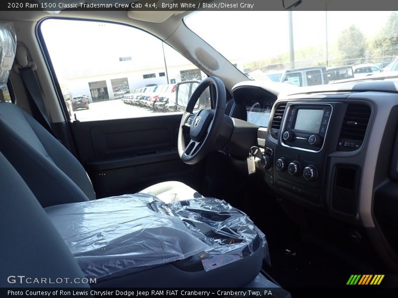 Bright White / Black/Diesel Gray 2020 Ram 1500 Classic Tradesman Crew Cab 4x4