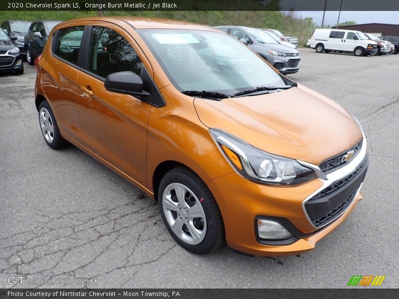 Orange Burst Metallic / Jet Black 2020 Chevrolet Spark LS