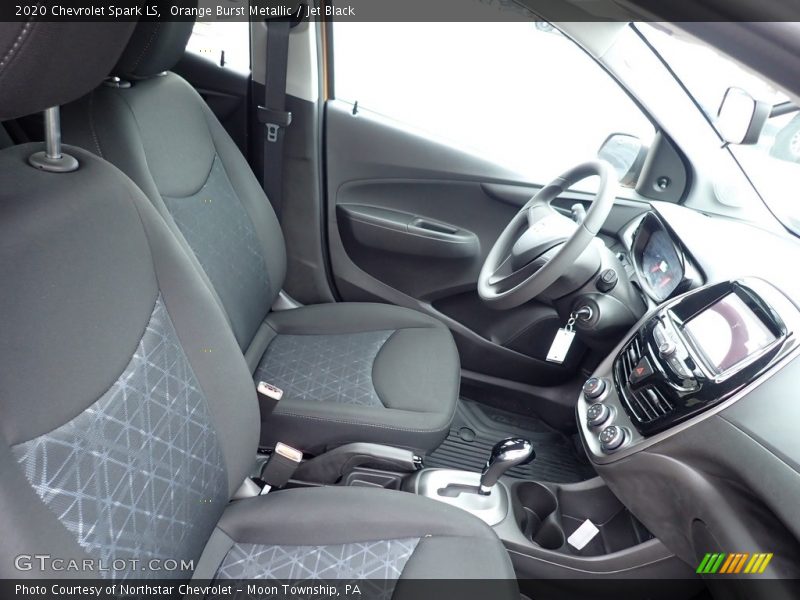 Orange Burst Metallic / Jet Black 2020 Chevrolet Spark LS