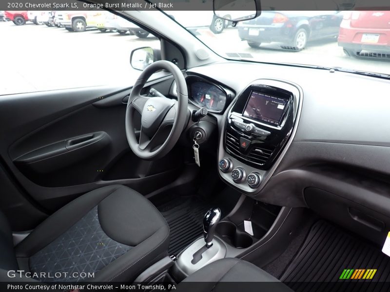 Orange Burst Metallic / Jet Black 2020 Chevrolet Spark LS