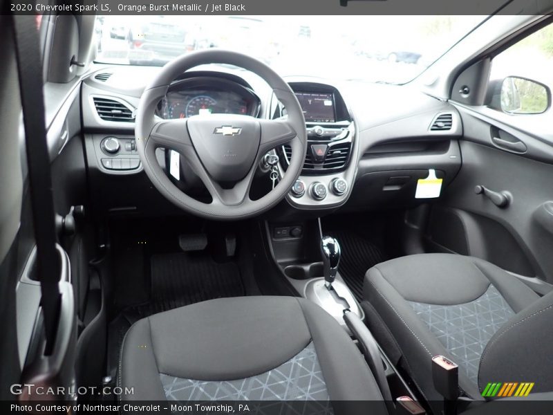 Orange Burst Metallic / Jet Black 2020 Chevrolet Spark LS
