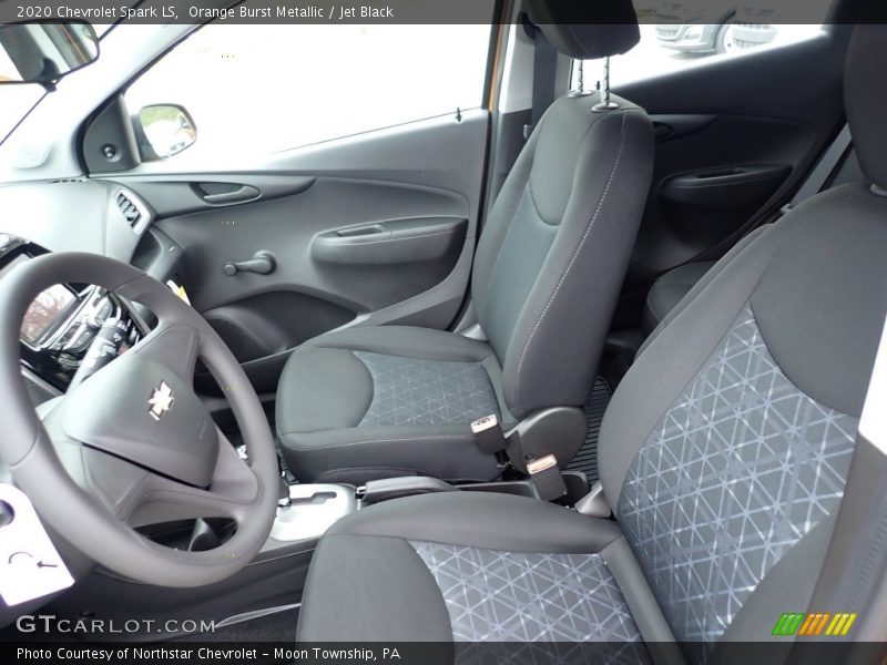 Orange Burst Metallic / Jet Black 2020 Chevrolet Spark LS