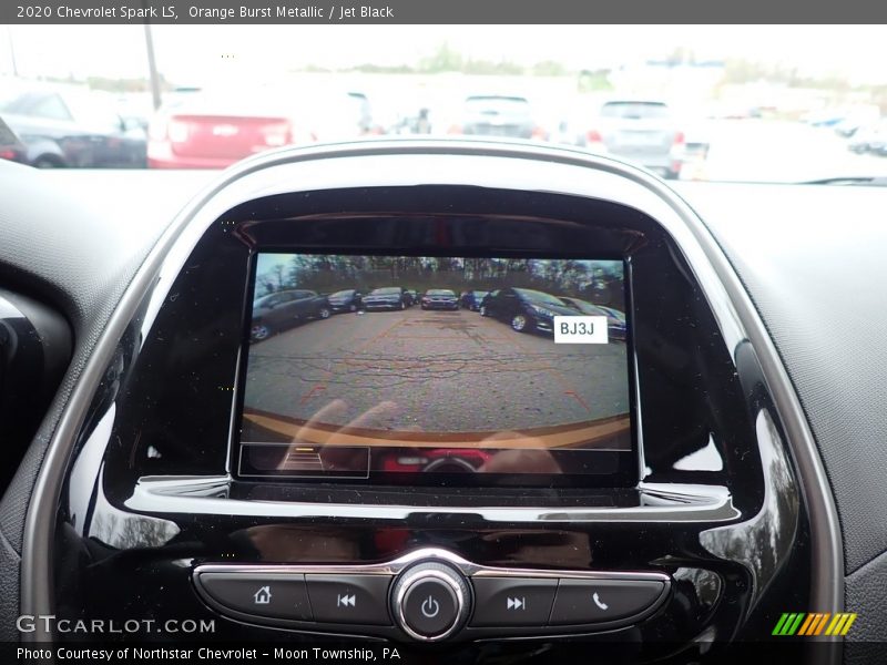 Orange Burst Metallic / Jet Black 2020 Chevrolet Spark LS