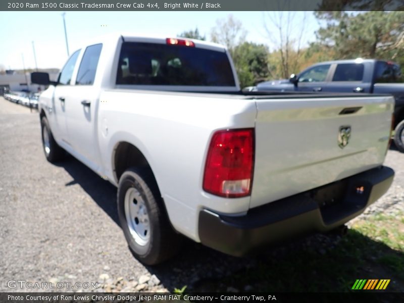 Bright White / Black 2020 Ram 1500 Classic Tradesman Crew Cab 4x4