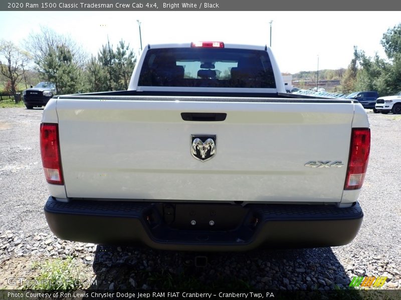 Bright White / Black 2020 Ram 1500 Classic Tradesman Crew Cab 4x4