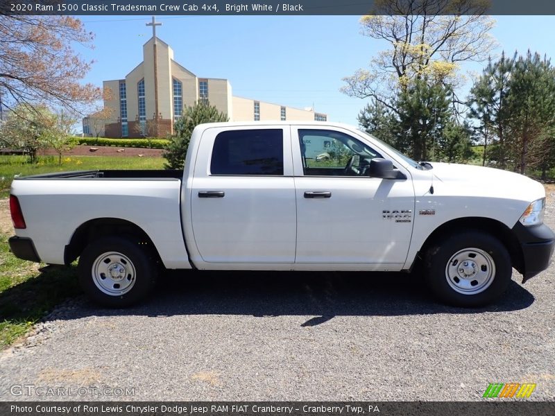 Bright White / Black 2020 Ram 1500 Classic Tradesman Crew Cab 4x4