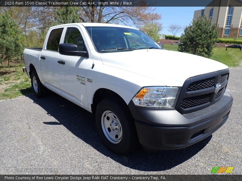 Bright White / Black 2020 Ram 1500 Classic Tradesman Crew Cab 4x4