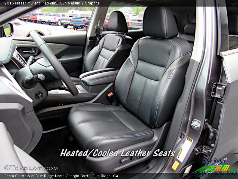 Front Seat of 2016 Murano Platinum