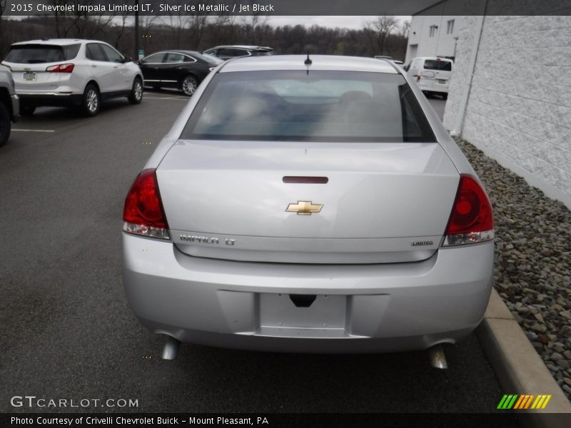 Silver Ice Metallic / Jet Black 2015 Chevrolet Impala Limited LT