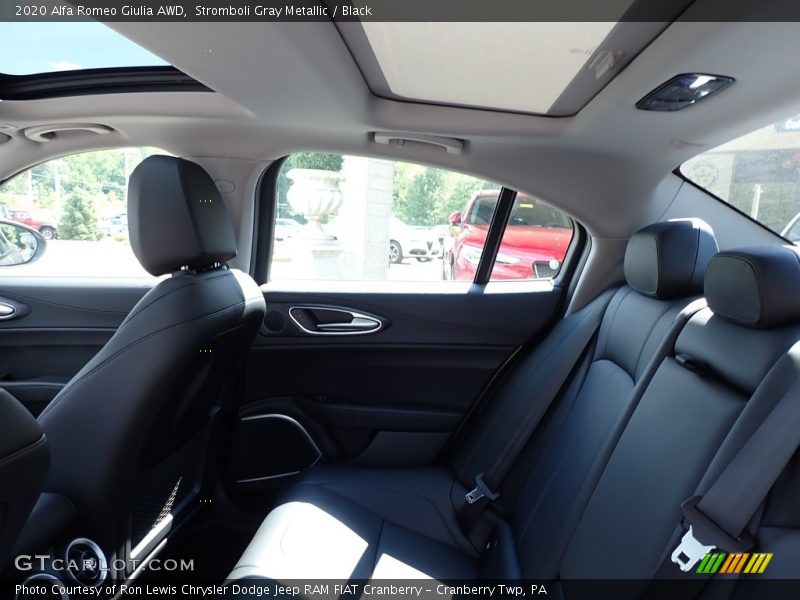 Stromboli Gray Metallic / Black 2020 Alfa Romeo Giulia AWD