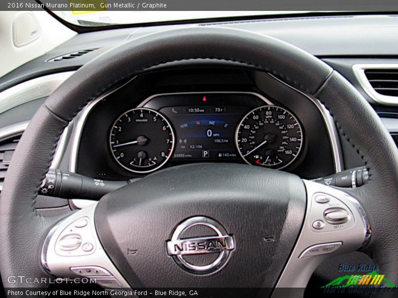  2016 Murano Platinum Steering Wheel