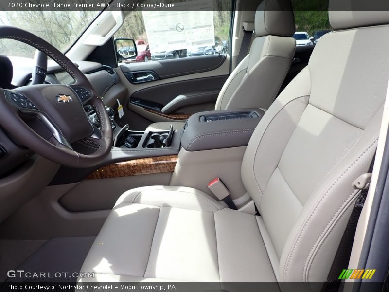 Front Seat of 2020 Tahoe Premier 4WD