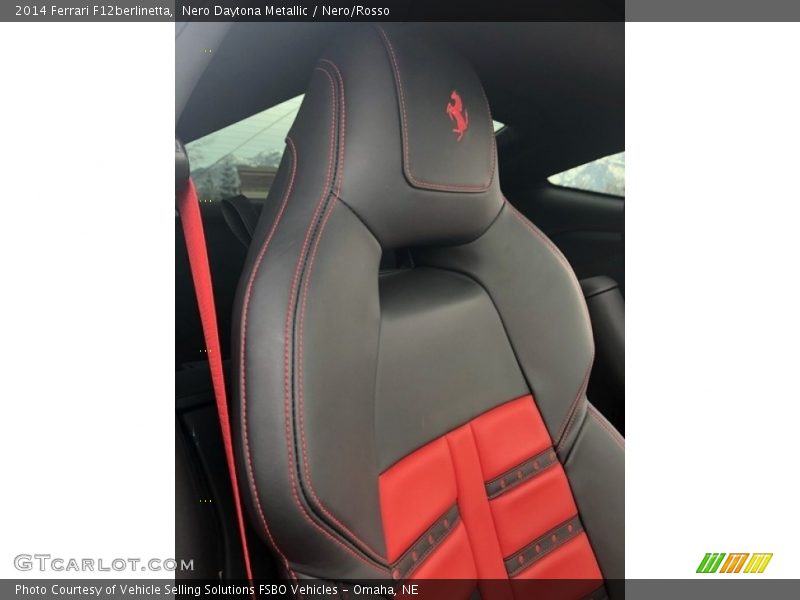 Front Seat of 2014 F12berlinetta 