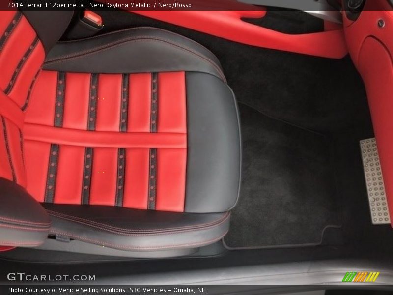 Front Seat of 2014 F12berlinetta 