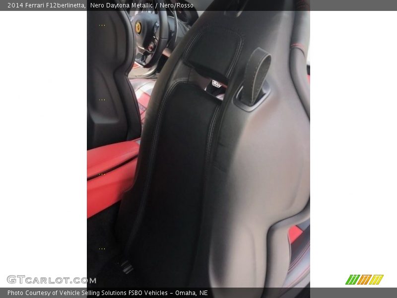 Nero Daytona Metallic / Nero/Rosso 2014 Ferrari F12berlinetta