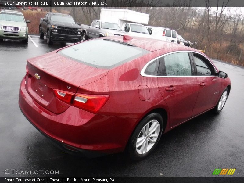 Cajun Red Tintcoat / Jet Black 2017 Chevrolet Malibu LT