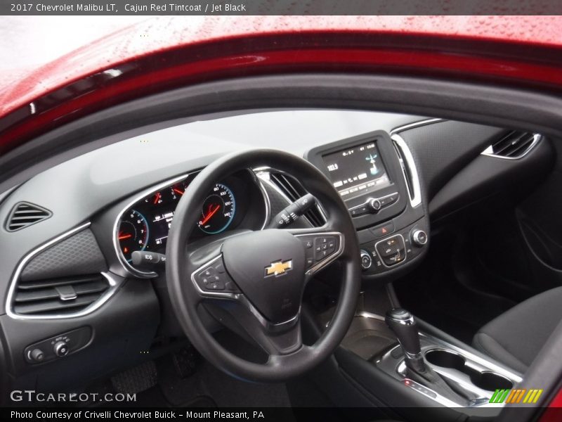 Cajun Red Tintcoat / Jet Black 2017 Chevrolet Malibu LT