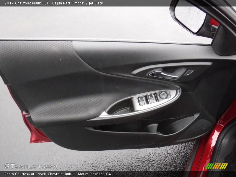Cajun Red Tintcoat / Jet Black 2017 Chevrolet Malibu LT