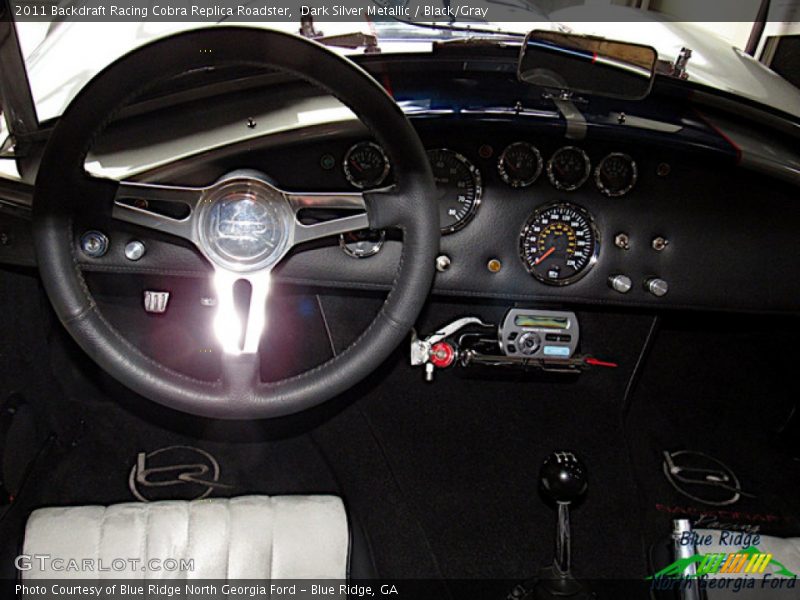 Dashboard of 2011 Cobra Replica Roadster