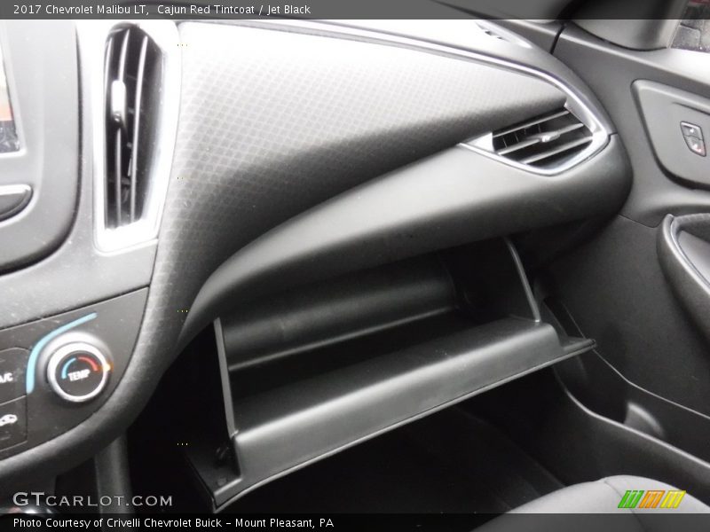 Cajun Red Tintcoat / Jet Black 2017 Chevrolet Malibu LT