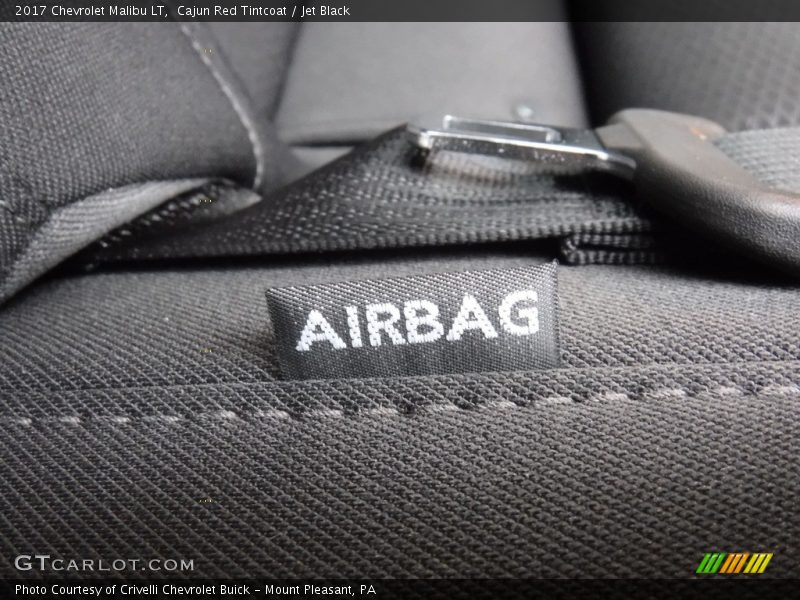 Cajun Red Tintcoat / Jet Black 2017 Chevrolet Malibu LT